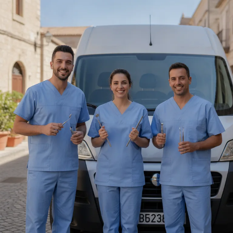 Dentista equipo en Carballo